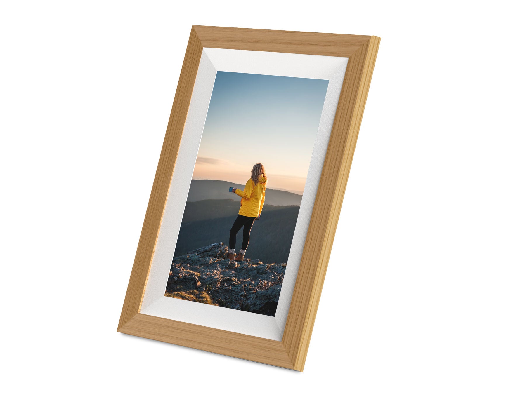 Cadre Photo Numérique Wi-Fi InLine WiFRAME 10,1" - Écran Tactile IPS, App Frameo, Partage Familial Facile - 8