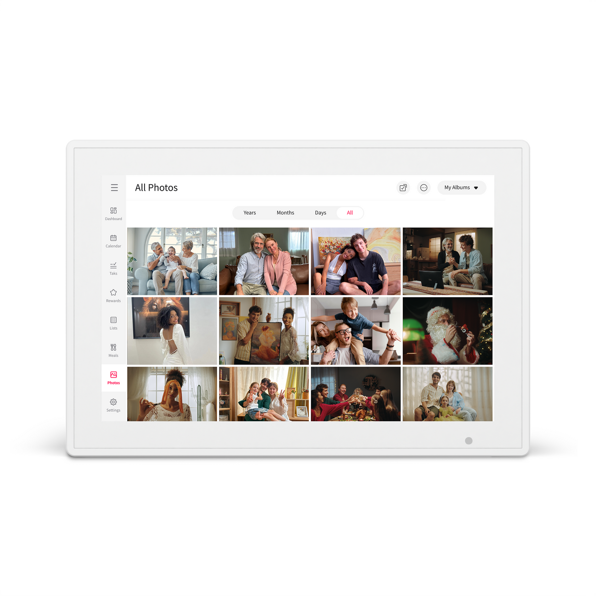 10.1” Digital e-Calendar & Photo Frame