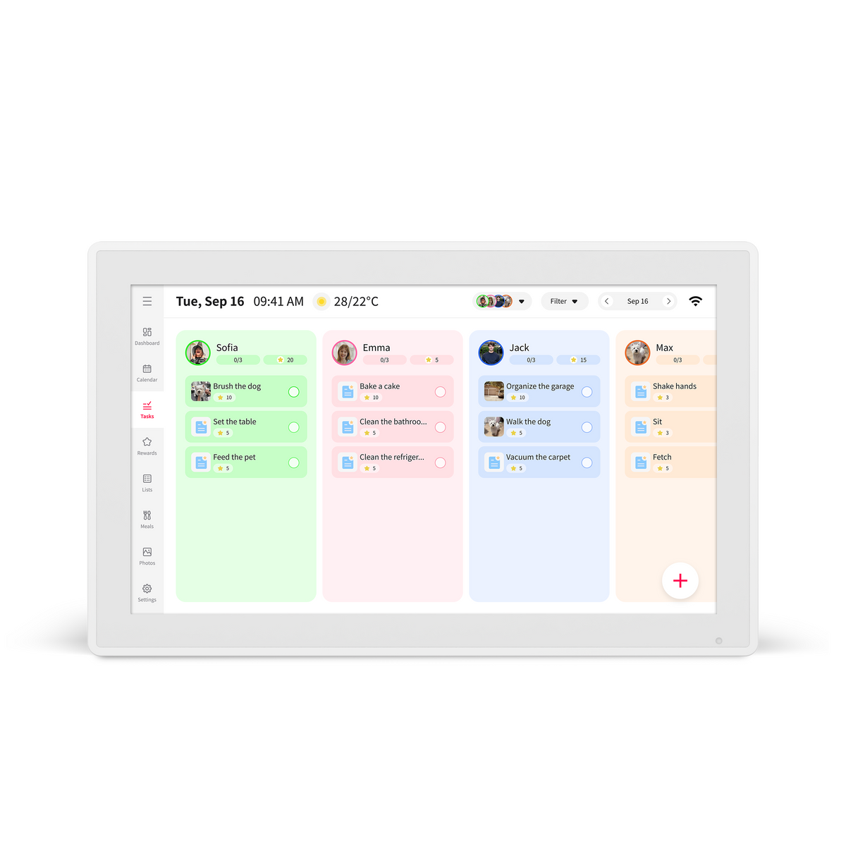 15.6” Digital e-Calendar & Photo Frame