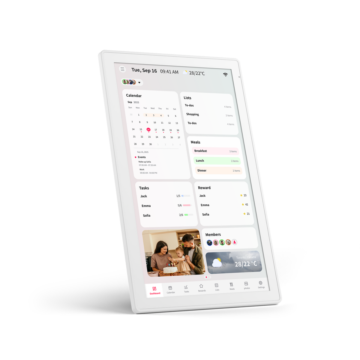 21.5" Digital e-Calendar & Photo Frame