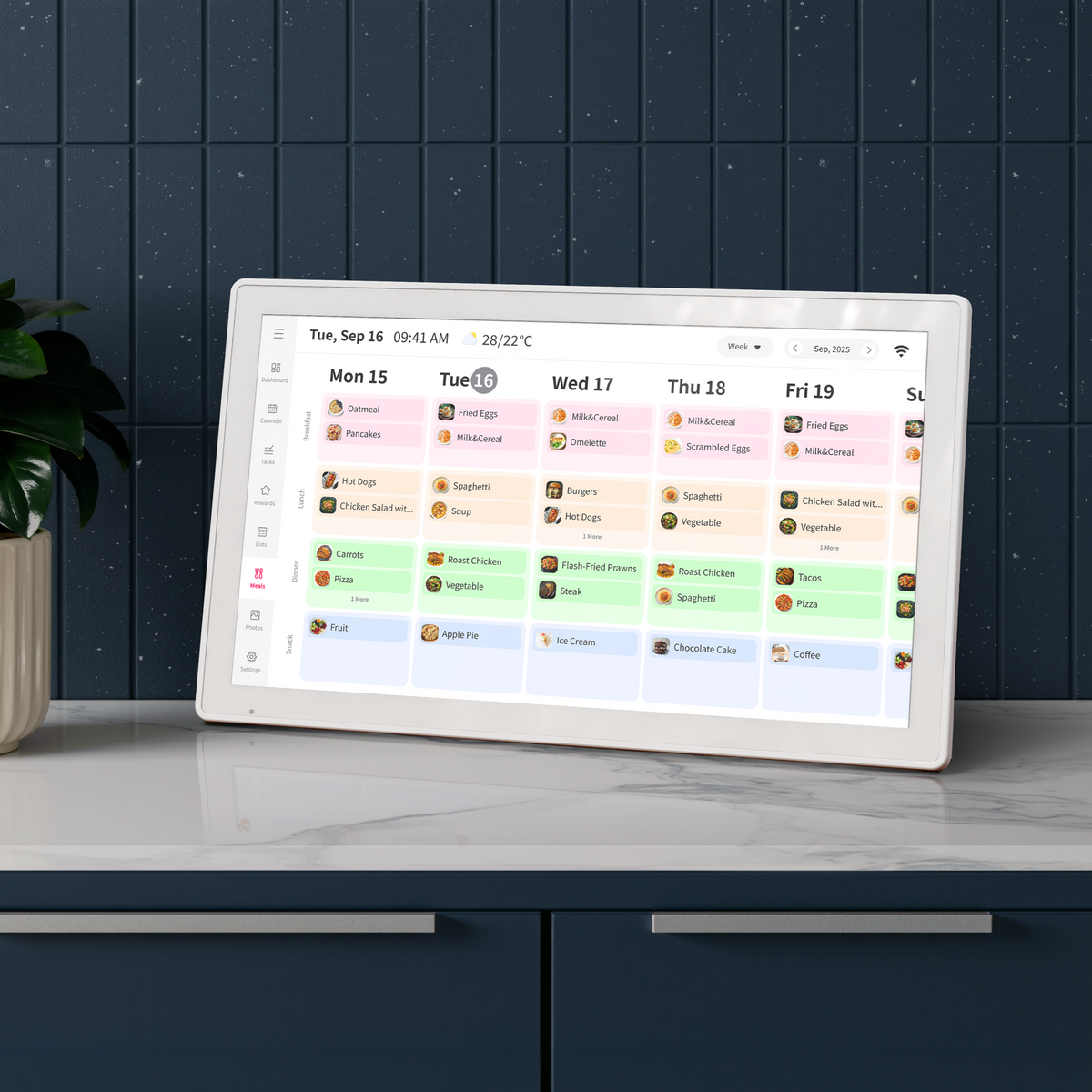 21.5" Digital e-Calendar & Photo Frame