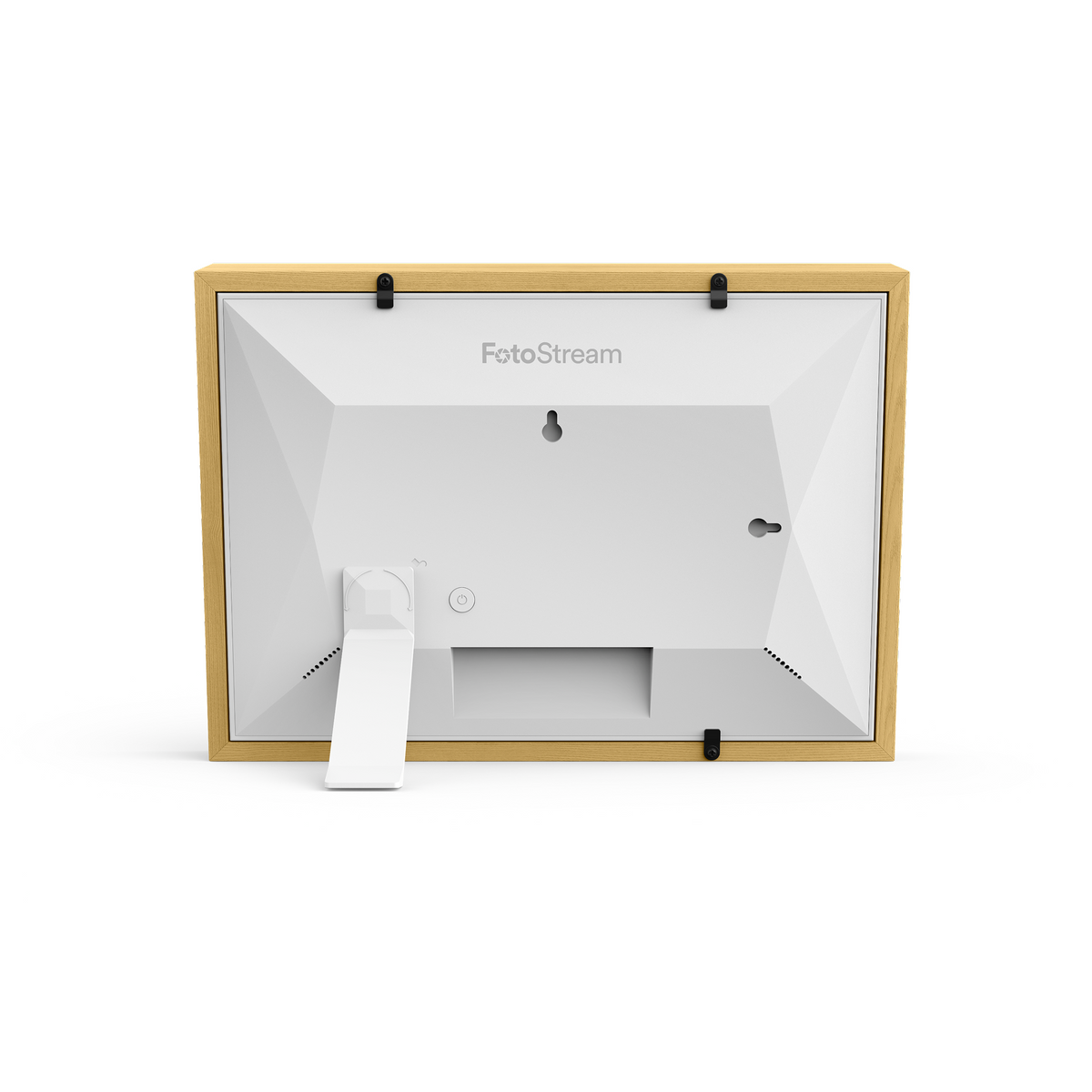 10.1” Digital Oak Box Photo Frame & eCalendar