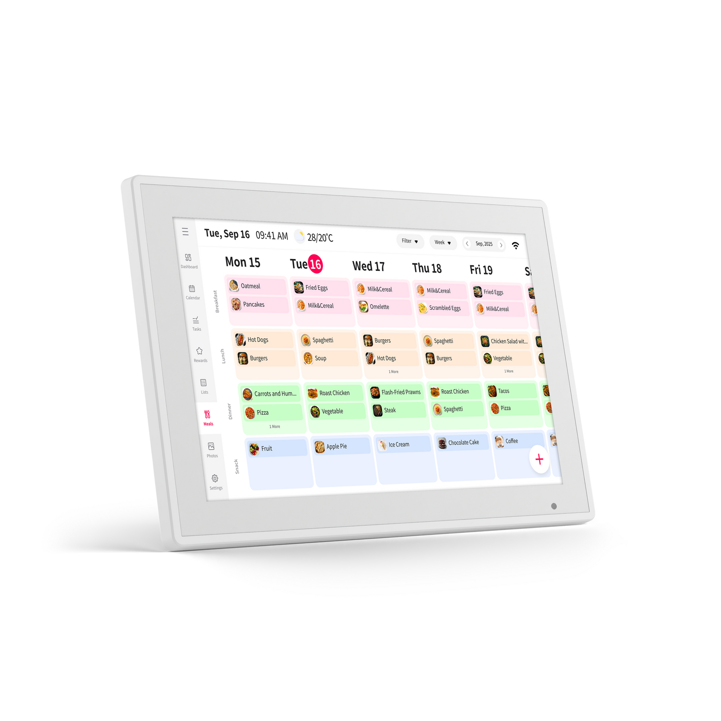 Fotostream 10.1” Digital E Calendar & Photo Frame